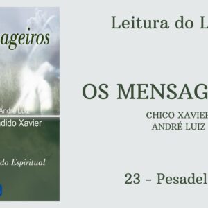 Livro: Os Mensageiros - Chico Xavier/André Luiz - 23 - Pesadelos