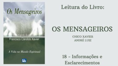 Livro: Os Mensageiros - Chico Xavier/André Luiz - 18 - Informações e Esclarecimentos