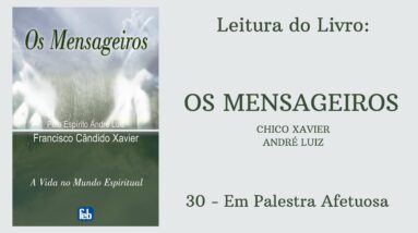 Livro: Os Mensageiros - Chico Xavier/André Luiz - 30 - Em Palestra Afetuosa