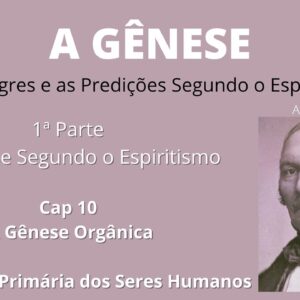 A Gênese - Allan Kardec - 1ªparte - Cap 10 - A Gênese Orgânica - A Formação Primária dos Seres Vivos